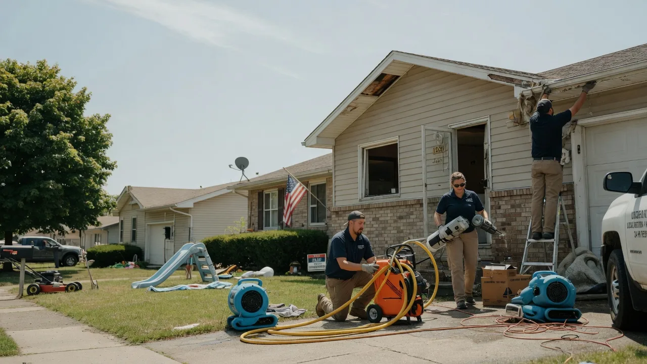 Water Damage Restoration in Olney, IL near me